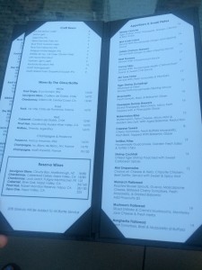 The Appetizers and Small Plates Menu